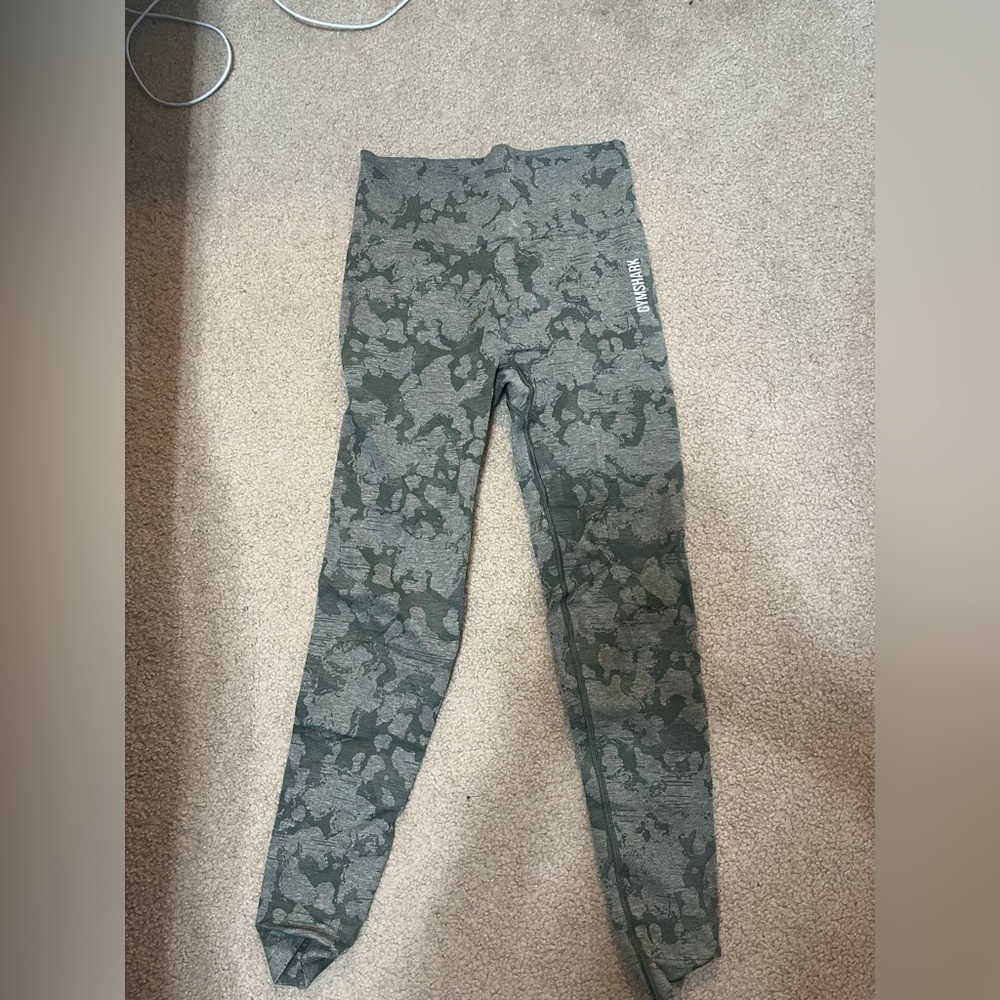 Gymshark adapt green leggings good condition
